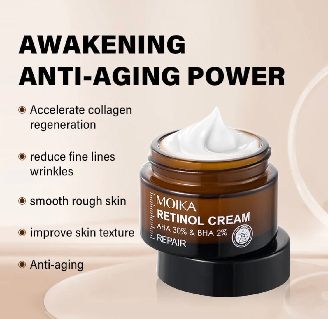 Crème de nuit au Retinol